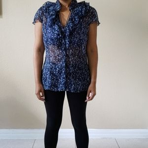 NWOT Floral blouse